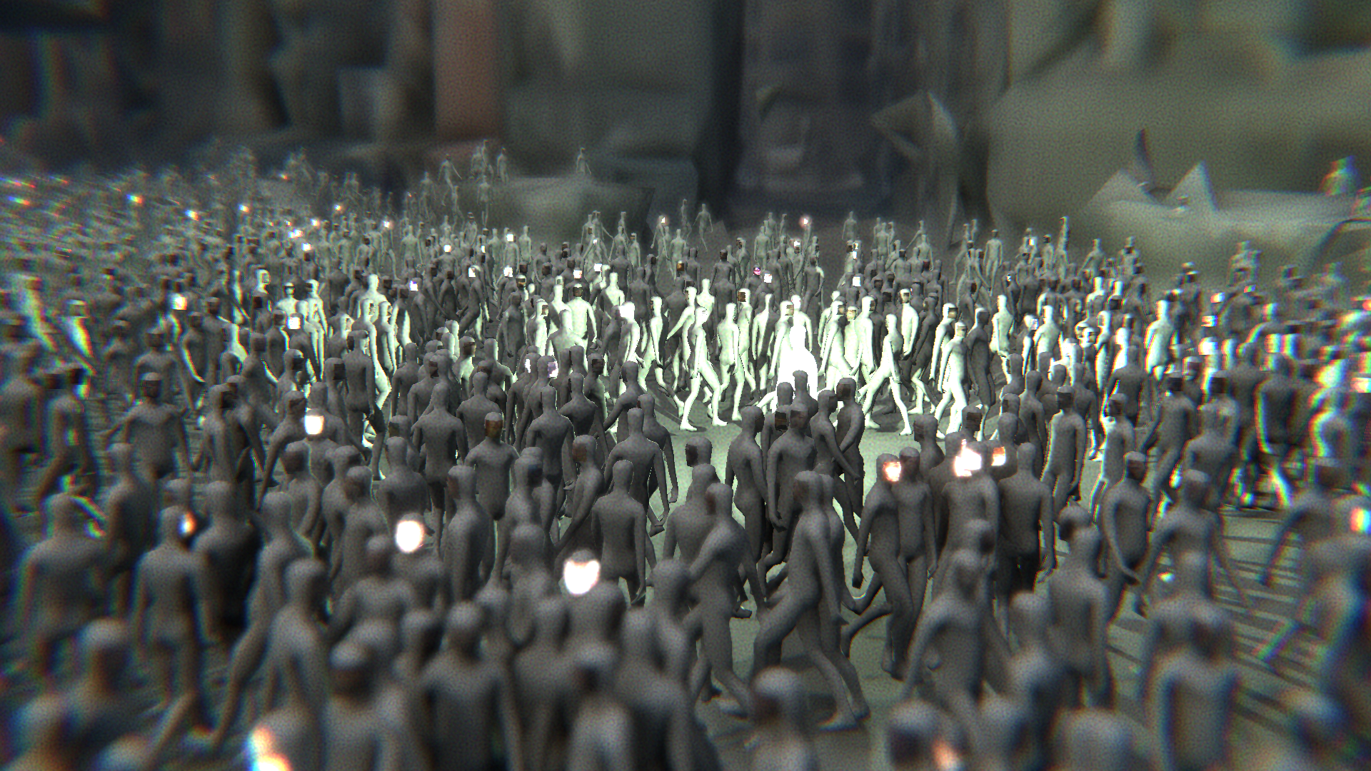 crowd